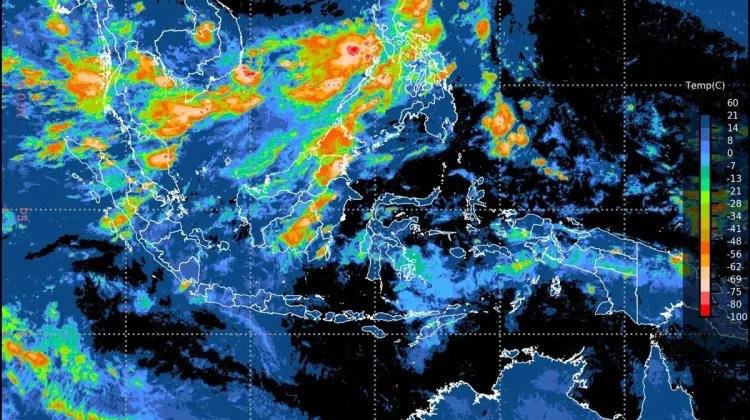 Prakiraan Cuaca Ibu  Kota Provinsi se-Indonesia, 1 Juni