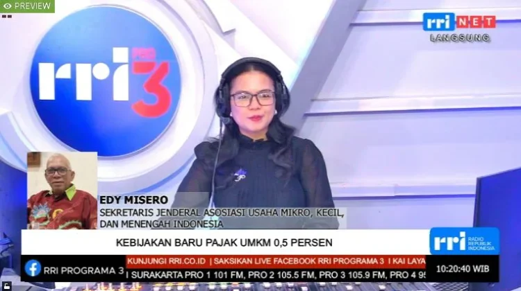 Akumindo Siap Ikuti Kebijakan Baru Pajak UMKM