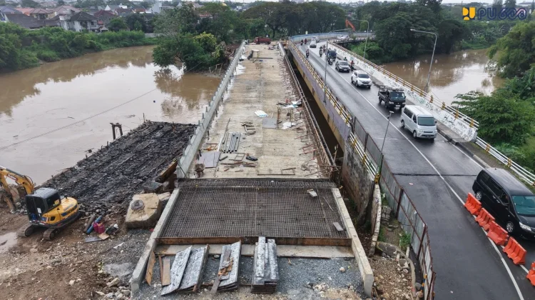 Pembangunan Jembatan Kemang Pratama Lampaui Target, Progres Tembus 92,91 Persen