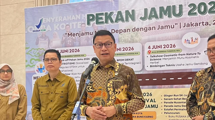 Pekan Jamu 2026, BPOM Ajak Perkuat Ketahanan Obat Melalui Jamu