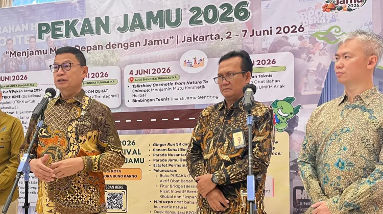 BPOM Dorong Kebangkitan Jamu Nasional Lewat Riset, Hilirisasi, dan Kolaborasi
