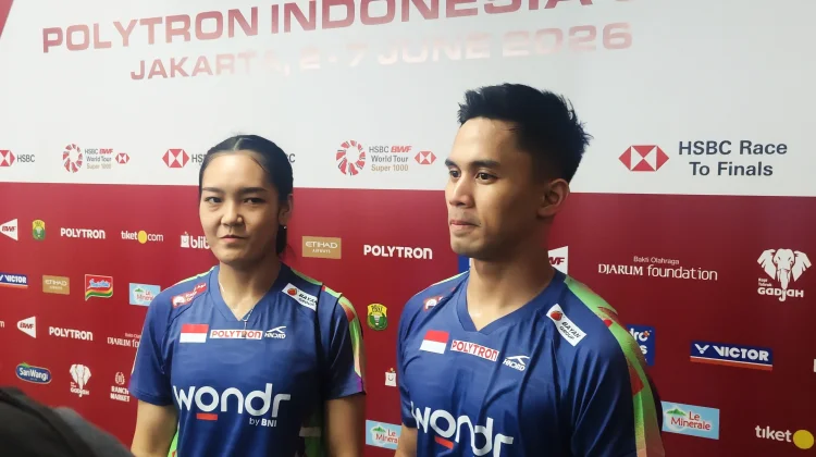 Diwarnai Insiden Mimisan, Amri/Nita Taklukan Pasangan Campuran Amerika Serikat
