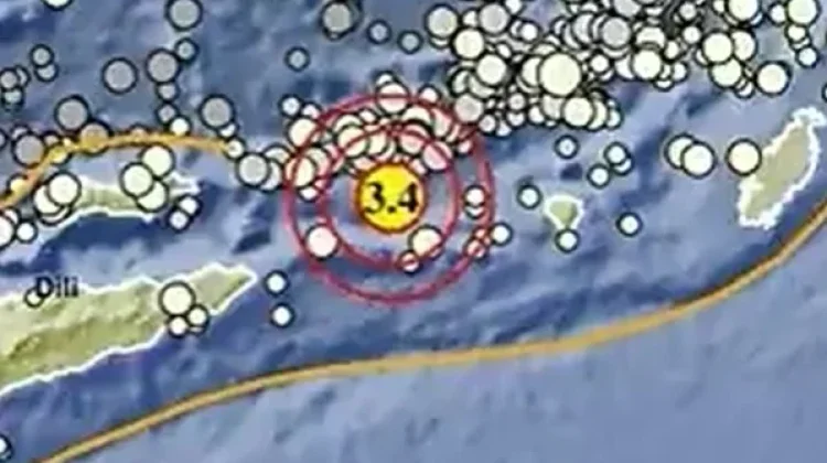 Gempa Magnitudo 3,4 Landa Maluku Barat Daya