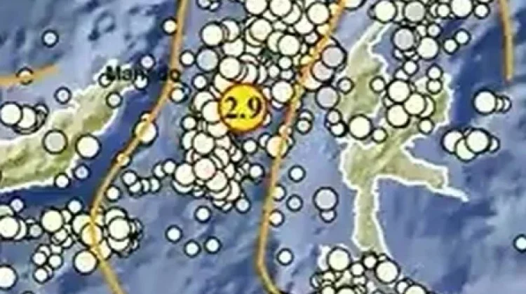 Gempa Magnitudo 2,9 Landa Barat Laut Ternate