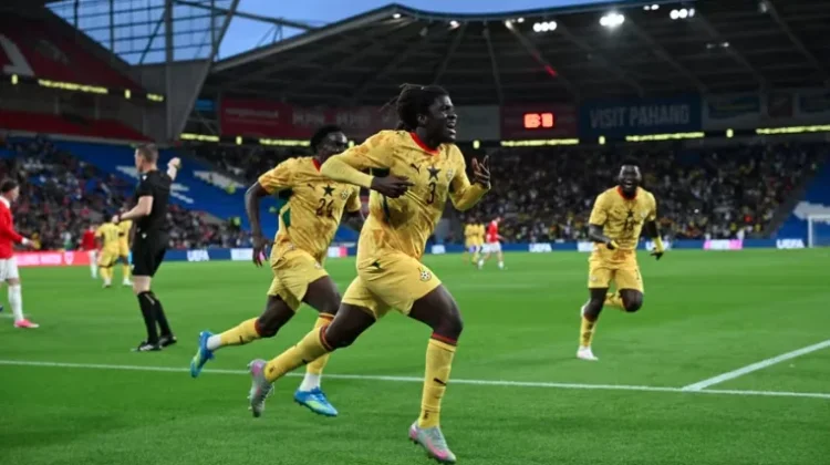 Ghana vs Wales Imbang, Caleb Yirenkyi Cetak Gol Debut