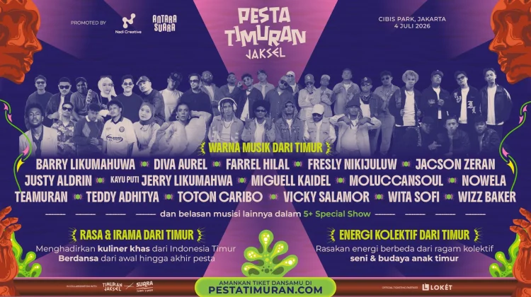 ‘Pesta Timuran Jaksel’, Siapkan Tiga Special Show Bernuansa Musik Timur