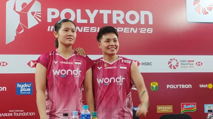Hari Kedua Indonesia Open 2026 : Lanny/Apriyani Terhenti di Babak Pertama