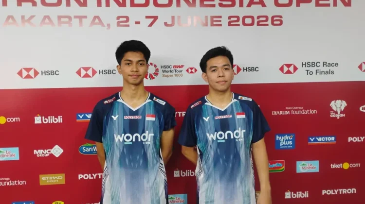 Pebulu Tangkis Muda Faathir/Devin Gugur di Babak Pertama Indonesia Open 2026