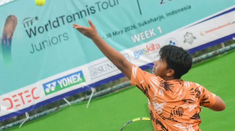 Kandaskan Unggulan Keenam, Komang Bagus Lolos Perempat Final DETEC ITF
