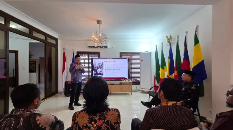 KBRI Yaounde Gelar Upacara dan Diskusi Peringatan Hari Lahir Pancasila