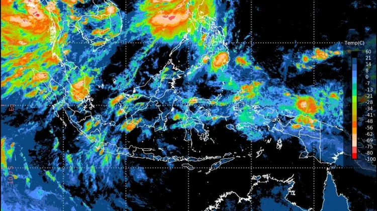 Prakiraan Cuaca Ibu  Kota Provinsi se-Indonesia, 5 Juni