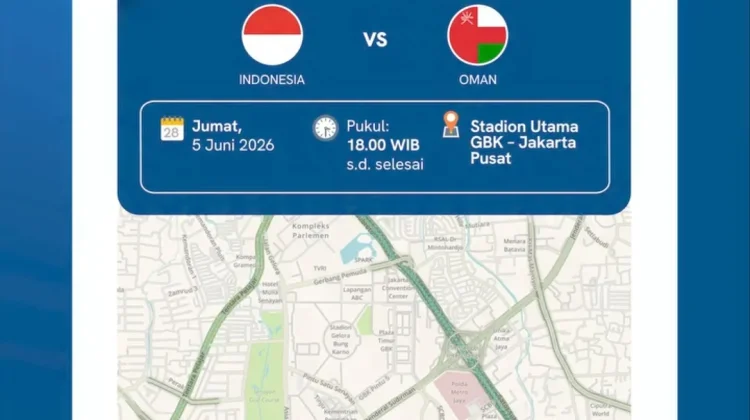 FIFA Matchday Indonesia vs Oman, Hindari Potensi Lalin Padat di Kawasan Ini