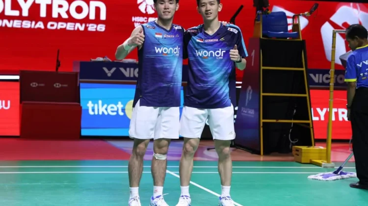 Tumbangkan Juara Dunia, Raymond/Joaquin Melesat ke Semifinal Indonesia Open 2026