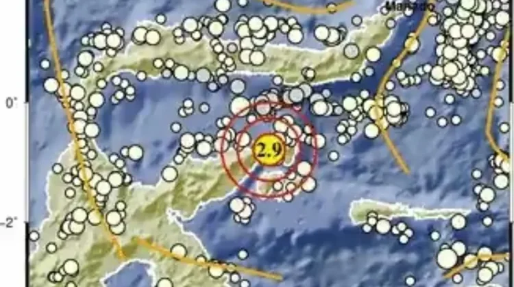 Tiga Gempa Kecil Guncang Sulawesi dalam Waktu Berdekatan