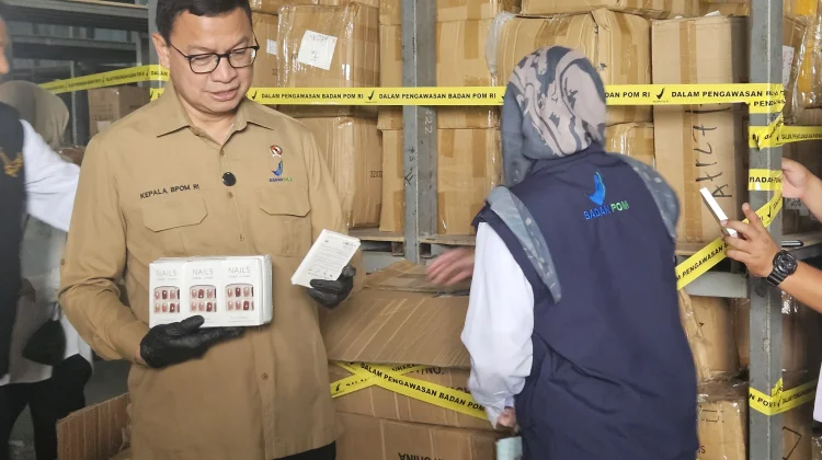 Kosmetik Impor Ilegal Tangerang, BOPM Amankan Dua Pelaku