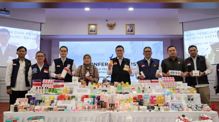 BPOM Sita 2 Juta Kosmetik Ilegal