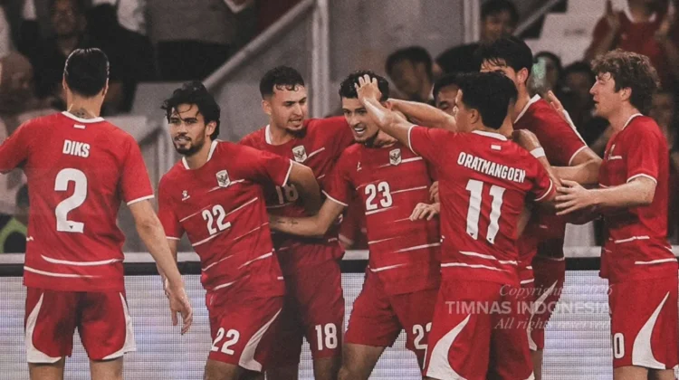 Timnas Indonesia Naik Empat Peringkat FIFA, usai Membungkam Oman