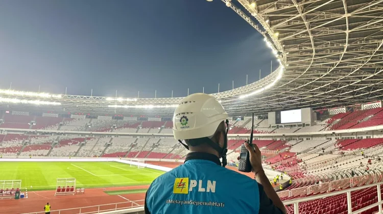 PLN Pasok Daya 5.540 kVA untuk Laga Indonesia vs Oman