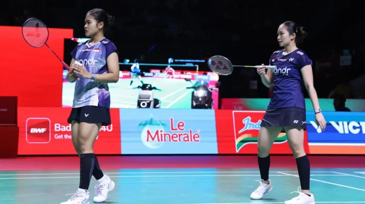 Kalah dari Nomor Satu Dunia, Rachel/Febi Gugur di Semifinal Indonesia Open 2026