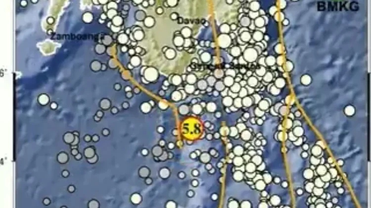 Usai Gempa Besar, Sulawesi Utara Kembali Diguncang Gempa M5,8