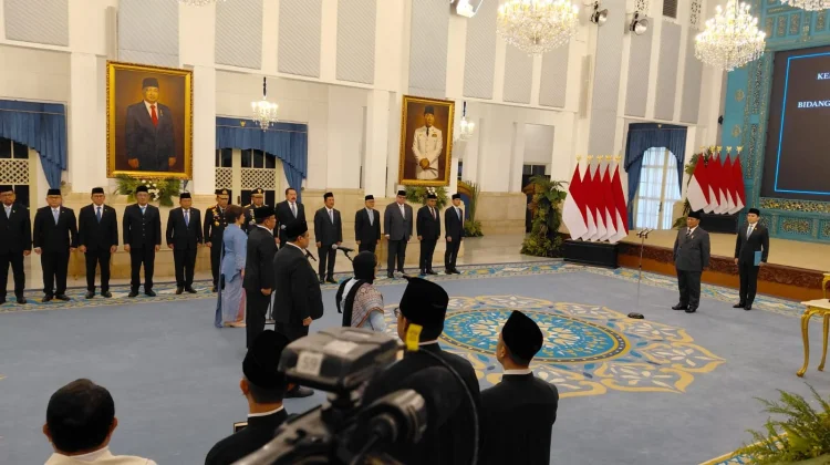 Presiden Prabowo Lantik Pimpinan Badan Gizi Nasional dan Said Iqbal