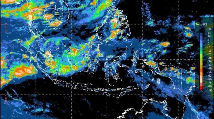 Prakiraan Cuaca Ibu Kota Provinsi se-Indonesia, 9 Juni