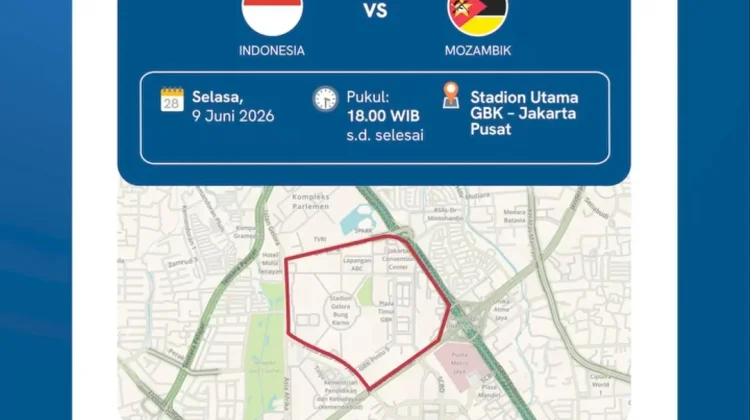 Ada Laga Indonesia vs Mozambik, Polri Imbau Masyarakat Hindari Kawasan Ini