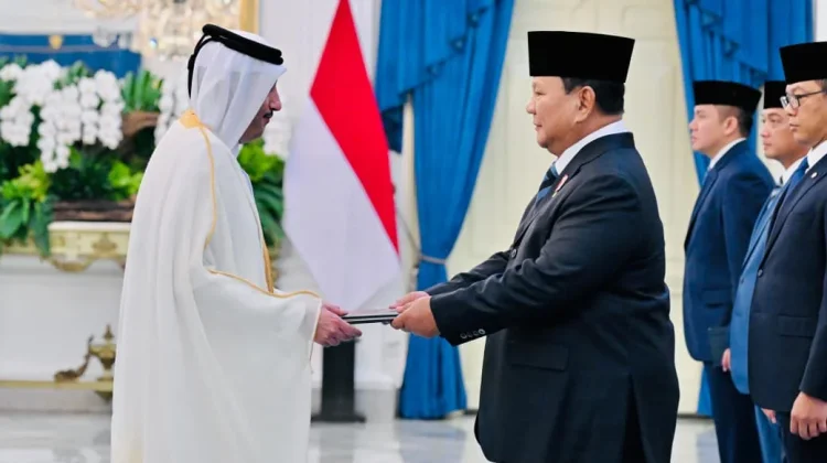 Presiden Prabowo Tegas Sikap Politik Luar Negeri Indonesia di Hadapan Dubes