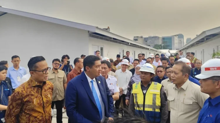Menteri PKP Tekankan Huntara Warga Bantaran Rel Harus Tepat Sasaran