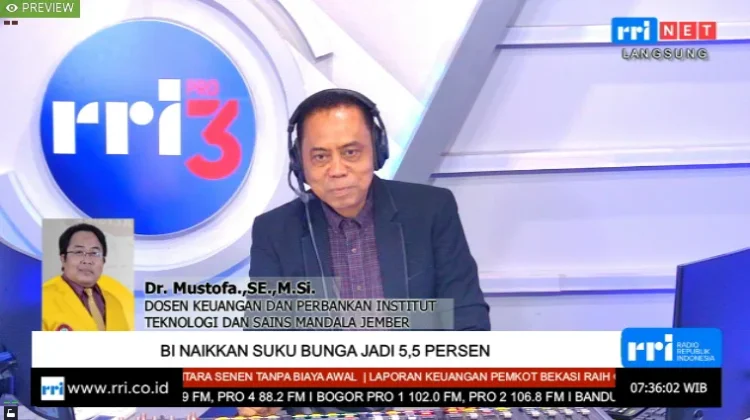 Kenaikan BI Rate Dinilai Jaga Rupiah dan Inflasi