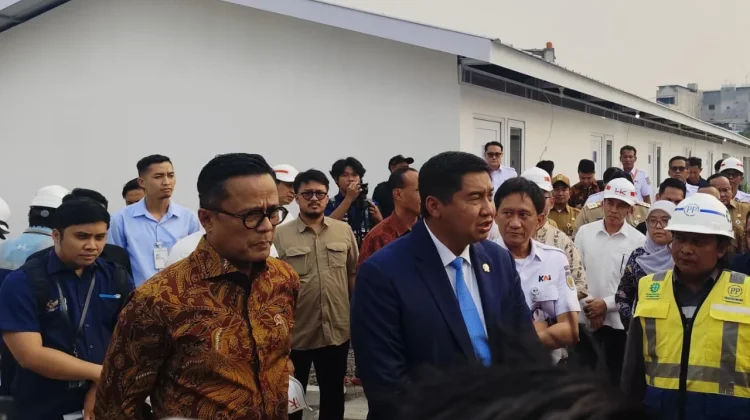 Tinjau Progres Hunian Senen, Menteri Ara Pastikan Kesiapan Dilaporkan ke Presiden