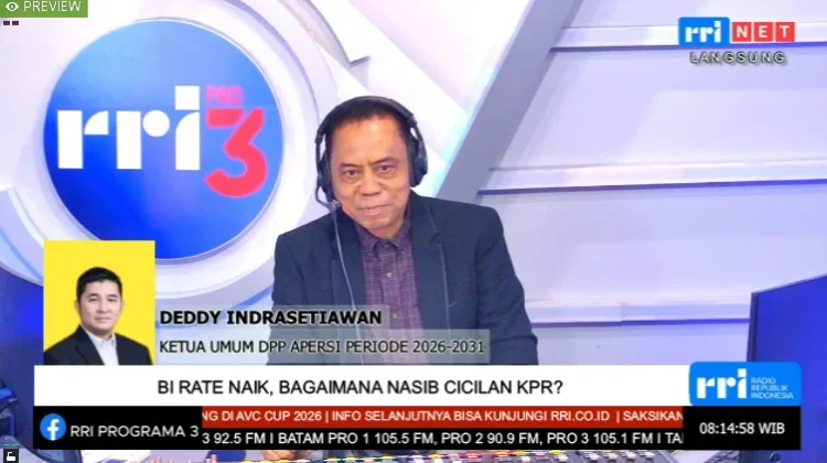 Kenaikan BI Rate Bayangi Pembelian Rumah KPR