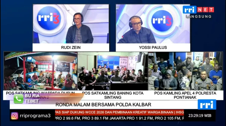 Sinergi Warga dan Aparat Jaga Keamanan Satkamling di Kalbar