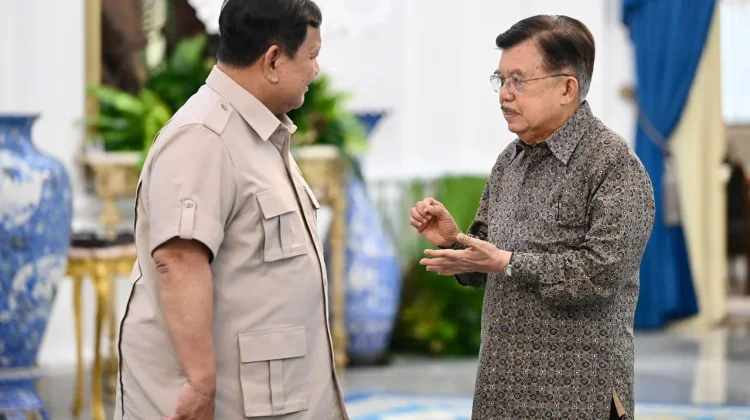 Bertemu Presiden, JK Bahas Swasembada Energi hingga Perkembangan Geopolitik