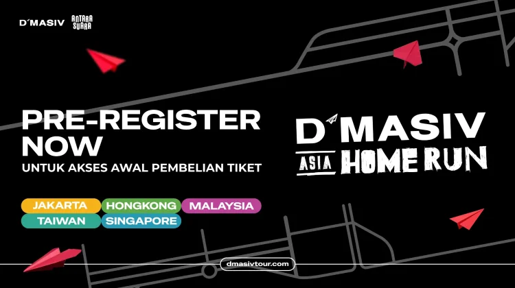 D'MASIV Buka Pre-Registration 'D'MASIV Asia Home Run 2026' untuk Penggemar
