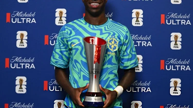 Gol dan Performa Apik Bawa Vinicius Jr Jadi Pemain Terbaik