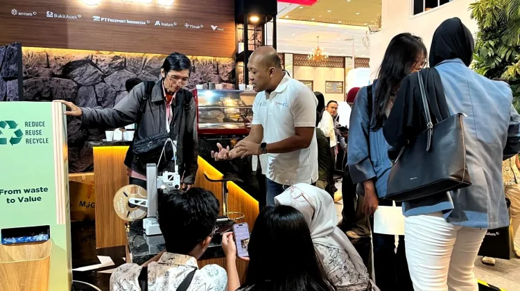 Booth MINERALive MIND ID di INVIROTECH 2026 Jadi Magnet Pengunjung