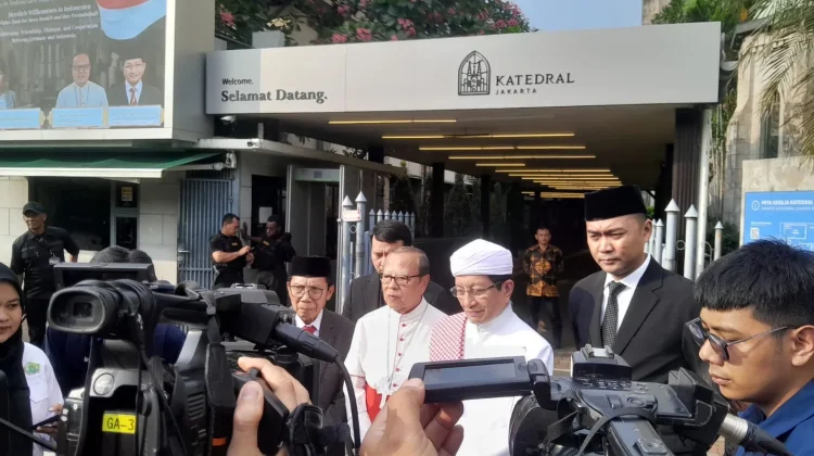 Presiden Jerman Terkesan Harmoni Istiqlal dan Katedral