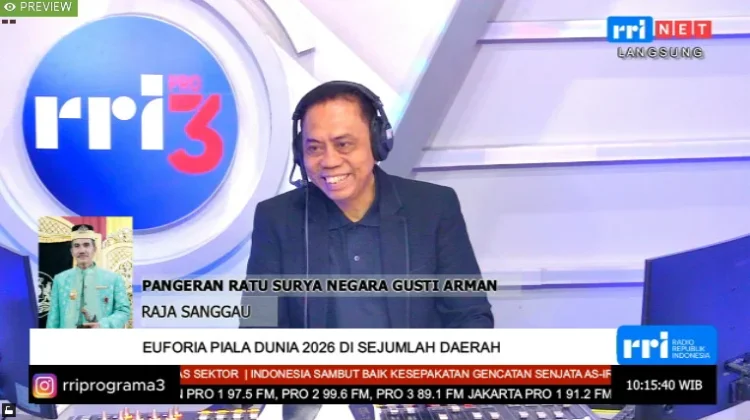 Raja Sanggau Harap Piala Dunia Berdampak Bagi Kualitas Sepak Bola Lokal