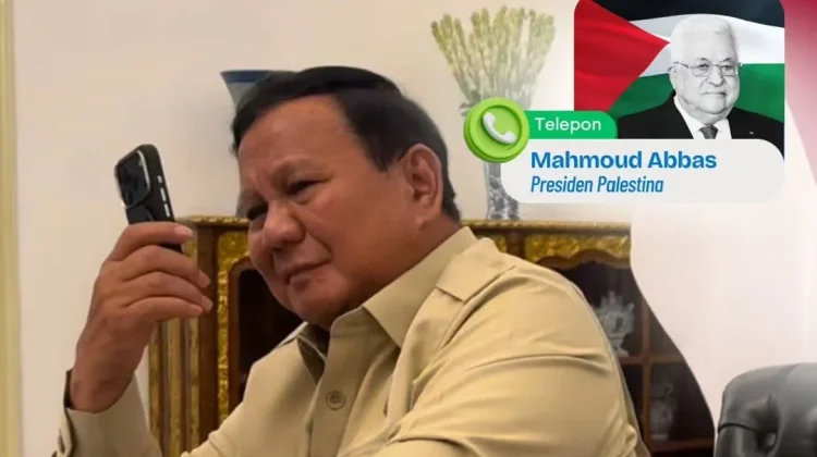 Hubungi Presiden Prabowo, Presiden Palestina Apresiasi Konsistensi Indonesia