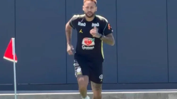 Neymar Semangat Latihan, Demi Kembali merumput di Laga Lanjutan Piala Dunia