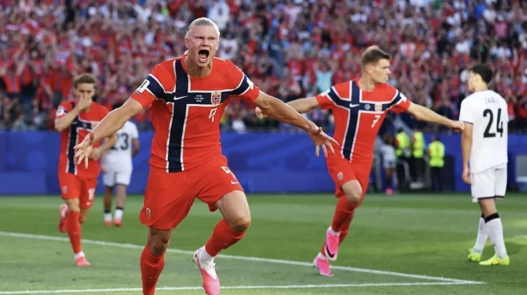 Cetak Dua Gol untuk Norwegia, Erling Haaland: Memang Sudah Waktunya