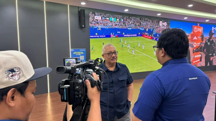 Datang ke Media Center, Stafsus Menkomdigi Apresiasi Siaran Gratis tanpa Jeda TVRI