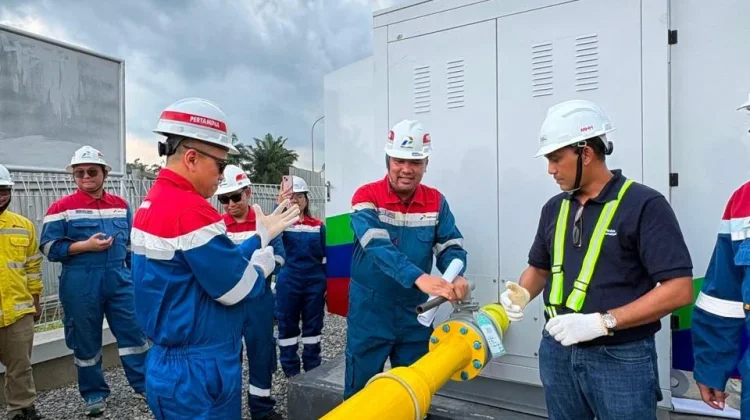PTGN Pasok Gas Bumi untuk Komisioning Pabrik Kelapa Sawit GISMR