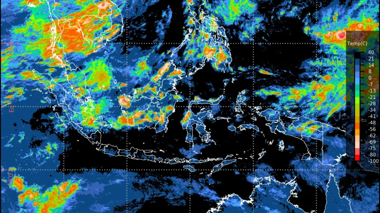 Prakiraan Cuaca Ibu Kota Provinsi se-Indonesia, 19 Juni