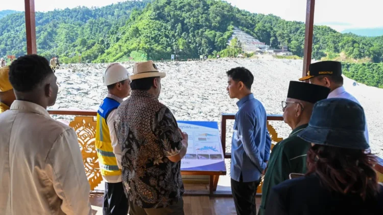 Wapres Tinjau Bendungan Bulango Ulu Gorontalo, Ditargetkan Rampung Akhir Tahun