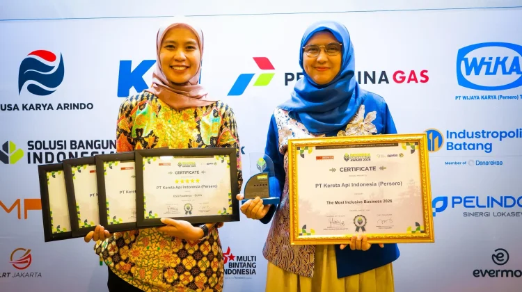 KAI Raih Lima Penghargaan Indonesia Sustainability Award 2026