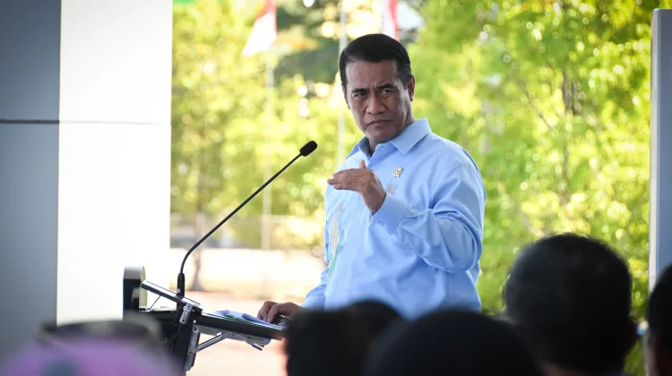Mentan Sebut Indonesia Swasembada Pangan Dalam Kurun Waktu Satu Tahun