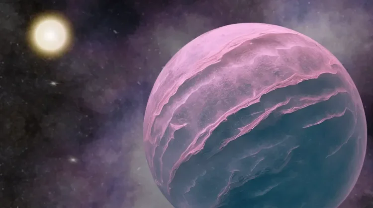 Planet Berwarna Pink Ini ternyata Memiliki Awan Garam di Atmosfernya