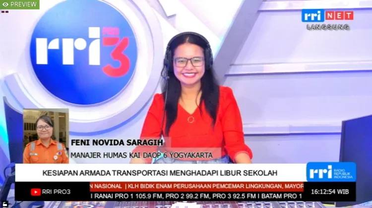 Daop Enam Sebut Peningkatan Penumpang saat Liburan Sekolah